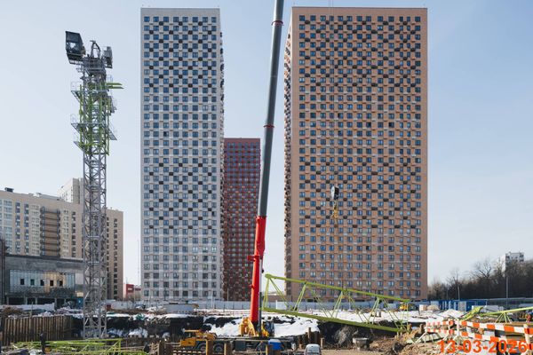 Ход строительства ЖК «Алтуфьевское 53» за Март 2026 г., фото №4