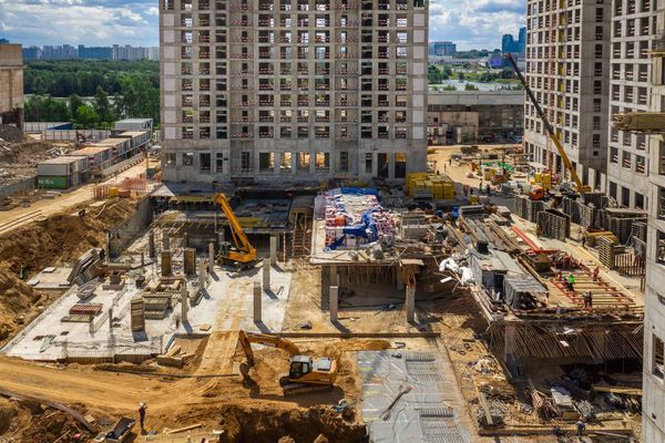 Ход строительства ЖК «Сити Бэй» за Июль 2021 г., фото №3