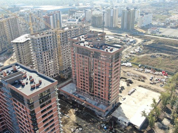 Ход строительства ЖК «Самолёт» за Октябрь 2022 г., фото №3