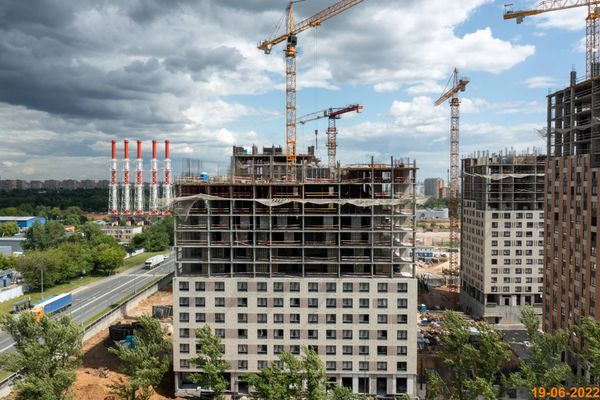 Ход строительства ЖК «Кавказский бульвар 51» за Июнь 2022 г., фото №5