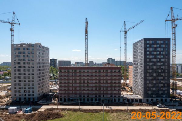 Ход строительства ЖК «Никольские луга» за Май 2022 г., фото №4