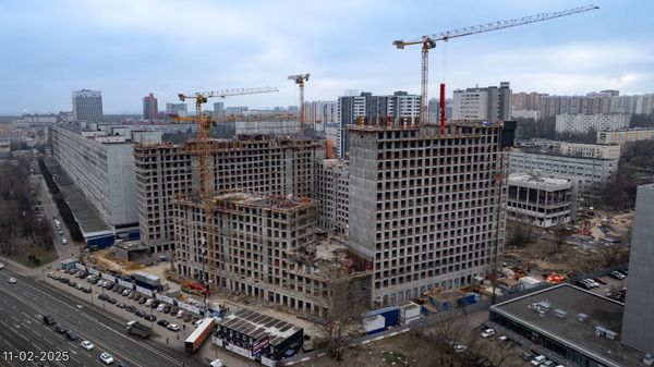 Ход строительства ЖК «Обручева 30» за Февраль 2025 г., фото №2