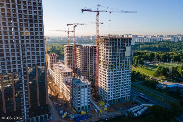 Ход строительства ЖК «Вейв» за Июнь 2024 г., фото №5