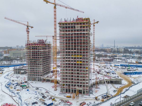 Ход строительства ЖК «Ривер Парк Кутузовский» за Январь 2024 г., фото №5