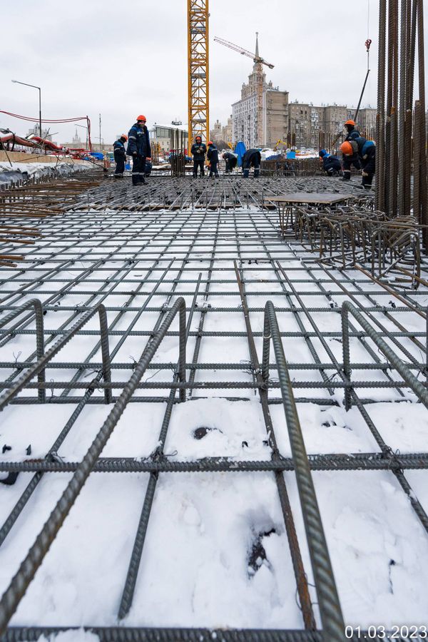 Ход строительства ЖК «Бадаевский» за Март 2023 г., фото №4