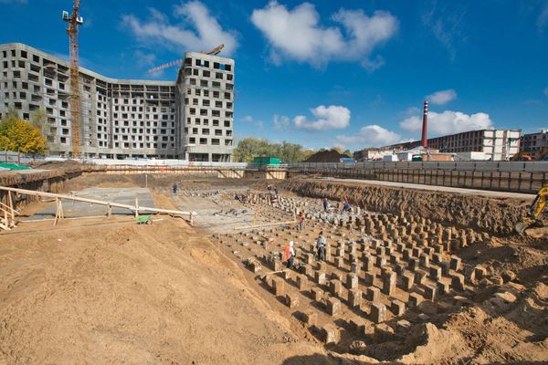 Ход строительства ЖК «УНО Головинские пруды» за Октябрь 2022 г., фото №3