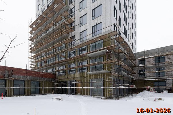 Ход строительства ЖК «Плеханова 11» за Январь 2026 г., фото №3