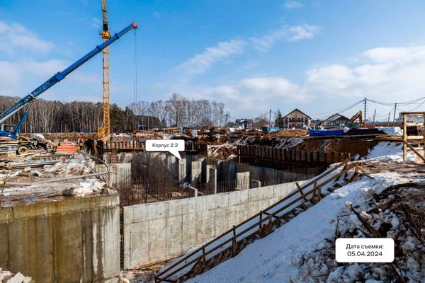Ход строительства ЖК «Тропарево Парк» за Апрель 2024 г., фото №5