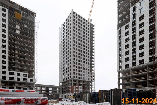 Ход строительства ЖК «Плеханова 11» за Ноябрь 2024 г., фото №3
