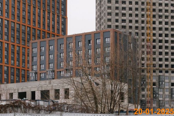 Ход строительства ЖК «Полар» за Январь 2025 г., фото №2