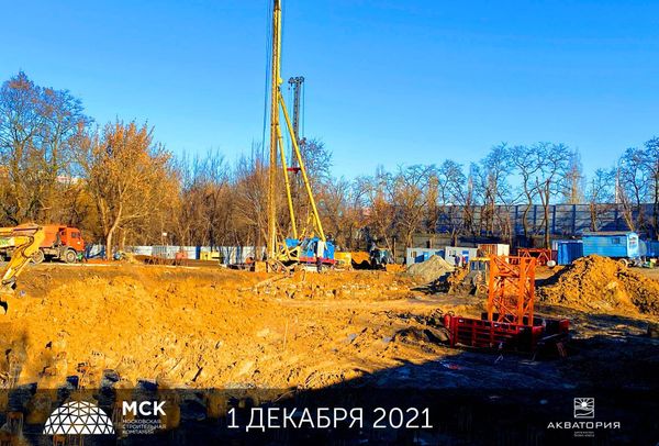 Ход строительства ЖК «Акватория» за Декабрь 2021 г., фото №4
