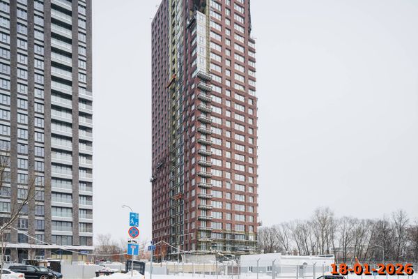 Ход строительства ЖК «Кутузовский квартал» за Январь 2026 г., фото №2
