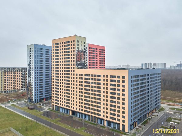 Ход строительства ЖК «Филатов Луг» за Ноябрь 2021 г., фото №4