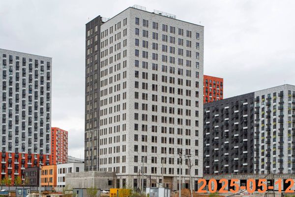Ход строительства ЖК «Саларьево парк» за Май 2025 г., фото №4