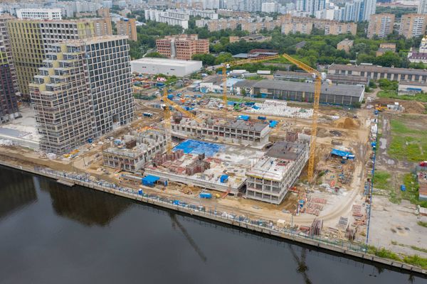 Ход строительства ЖК «Ривер Парк Коломенское» за Июль 2020 г., фото №2