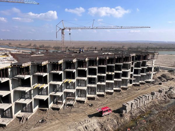 Ход строительства ЖК «Оазис Азова» за Март 2025 г., фото №2
