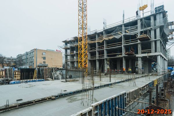 Ход строительства ЖК «Кронштадтский 9» за Декабрь 2025 г., фото №5