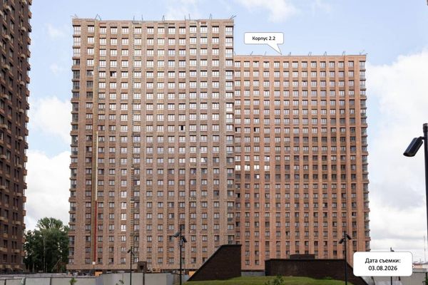 Ход строительства ЖК «Тропарево Парк» за Август 2026 г., фото №2