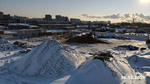 Ход строительства ЖК «Кавказский бульвар 51» за Декабрь 2021 г., фото №2