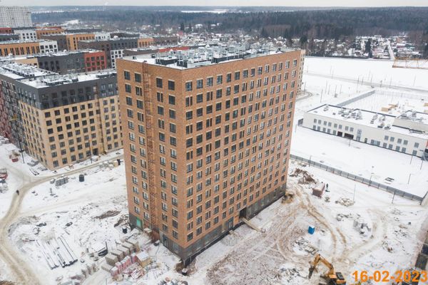 Ход строительства ЖК «Середневский лес» за Февраль 2023 г., фото №3