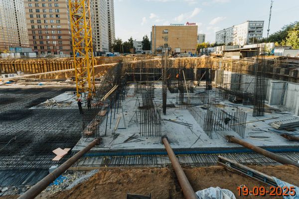 Ход строительства ЖК «Кронштадтский 9» за Сентябрь 2025 г., фото №5