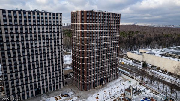 Ход строительства ЖК «Парксайд» за Январь 2025 г., фото №5