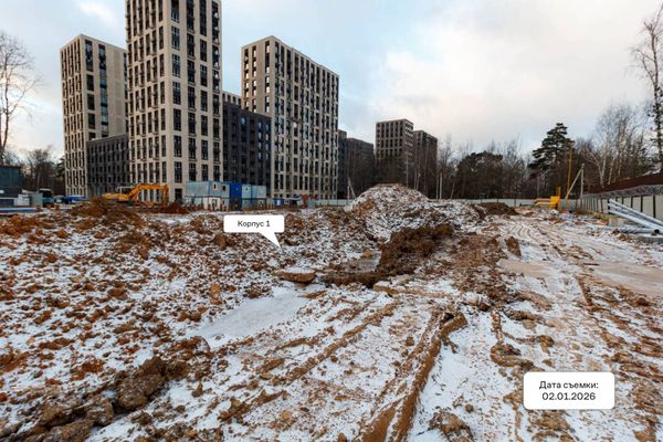 Ход строительства ЖК «Ольховый Квартал» за Январь 2026 г., фото №3