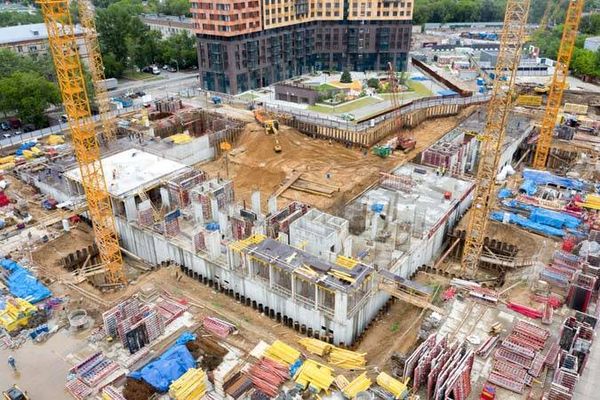 Ход строительства ЖК «Волжский парк» за Июль 2020 г., фото №3