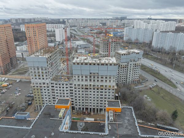 Ход строительства ЖК «Варшавские ворота» за Февраль 2025 г., фото №3
