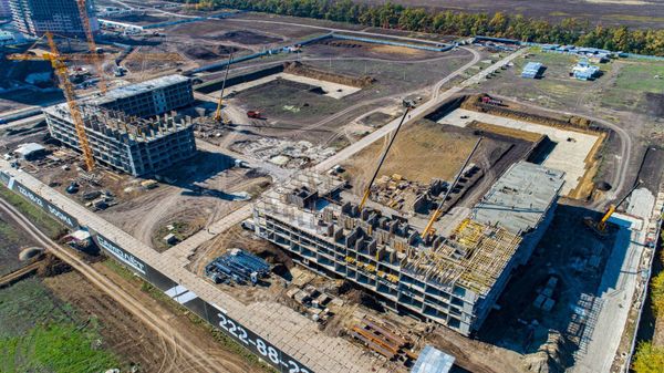 Ход строительства ЖК «Самолёт» за Октябрь 2020 г., фото №3
