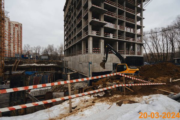 Ход строительства ЖК «Кутузовский квартал» за Март 2024 г., фото №5