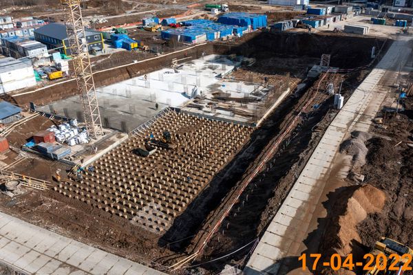 Ход строительства ЖК «Холланд парк» за Апрель 2022 г., фото №4