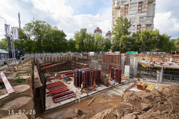 Ход строительства ЖК «Соколинн Парк» за Июль 2026 г., фото №3