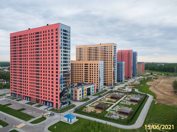 Ход строительства ЖК «Филатов Луг» за Июнь 2021 г., фото №3