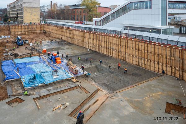Ход строительства ЖК «Михалковский» за Ноябрь 2022 г., фото №3