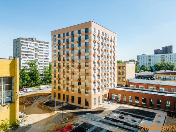 Ход строительства ЖК «Большая Академическая 85» за Май 2023 г., фото №5