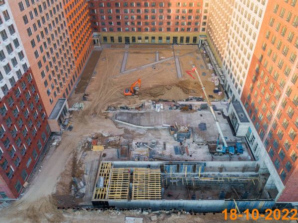 Ход строительства ЖК «Кольская 8» за Октябрь 2022 г., фото №4