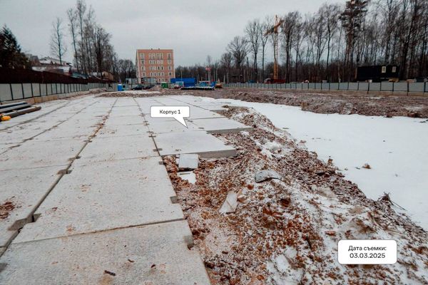 Ход строительства ЖК «Ольховый Квартал» за Март 2025 г., фото №3