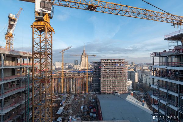 Ход строительства ЖК «Бадаевский» за Декабрь 2025 г., фото №2
