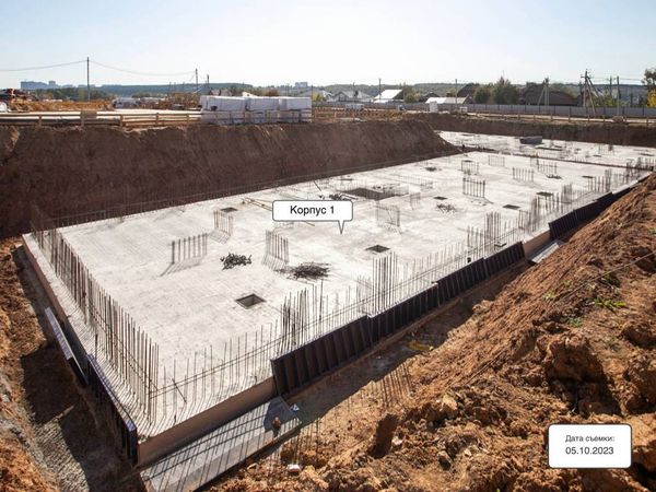 Ход строительства ЖК «Подольские Кварталы» за Октябрь 2023 г., фото №4
