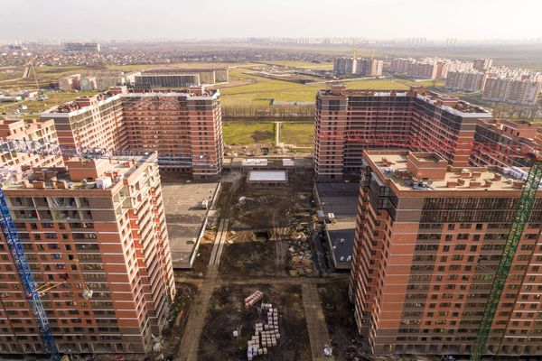Ход строительства ЖК «Самолёт» за Ноябрь 2021 г., фото №2