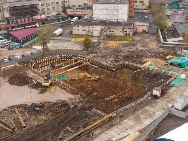 Ход строительства ЖК «Руставели 14» за Октябрь 2020 г., фото №2