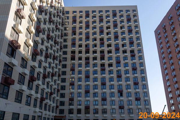 Ход строительства ЖК «Юнино» за Сентябрь 2024 г., фото №2