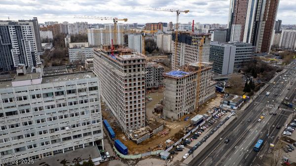 Ход строительства ЖК «Обручева 30» за Март 2025 г., фото №5