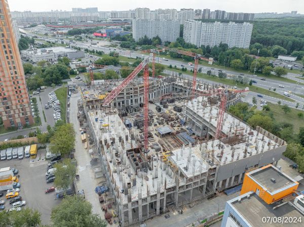 Ход строительства ЖК «Варшавские ворота» за Август 2024 г., фото №5