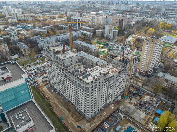 Ход строительства ЖК «Семеновский парк 2» за Ноябрь 2024 г., фото №4