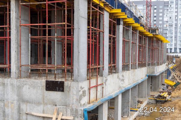 Ход строительства ЖК «Деснаречье» за Апрель 2024 г., фото №4