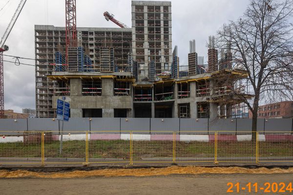 Ход строительства ЖК «Москворечье» за Ноябрь 2024 г., фото №3