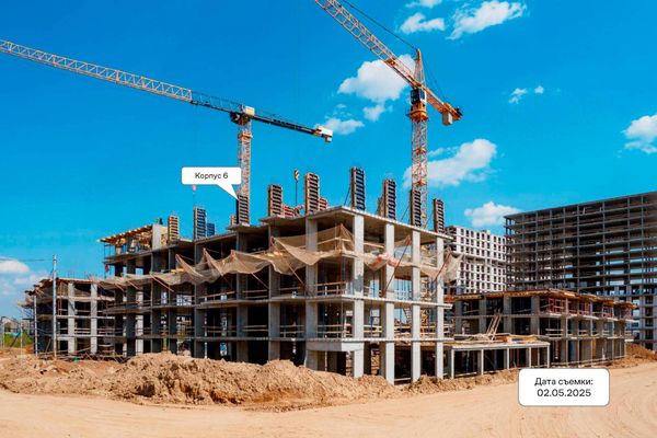 Ход строительства ЖК «Квартал Западный» за Май 2025 г., фото №3