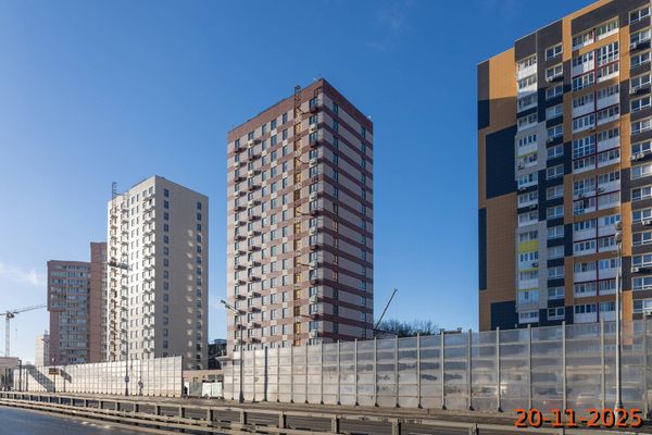 Ход строительства ЖК «Юнино» за Ноябрь 2025 г., фото №2